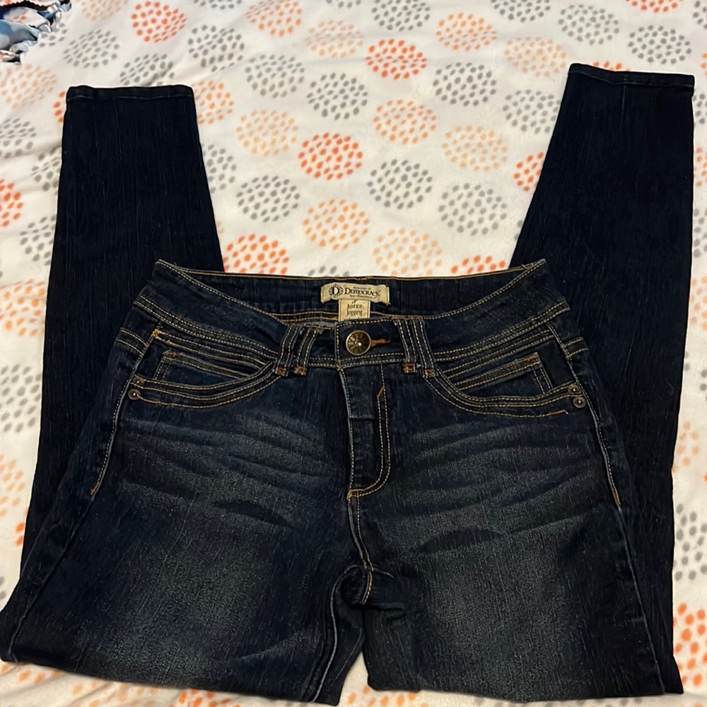 EUC - Democracy Justice Jegging - size 8 - super comfy